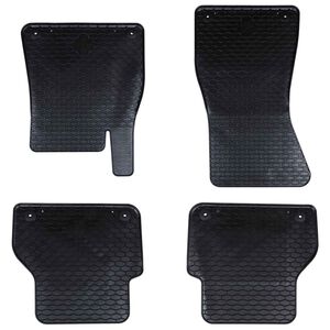 vidaXL Bilmatte 4 pcs Svart passer til Audi A6 / A7 2018-2025 4D Aft.