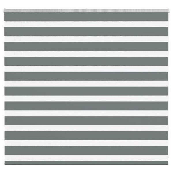 vidaXL Sebragardin m&oslash;rkegr&aring; 165x100 cm stoff bredde 160,9 cm polyester