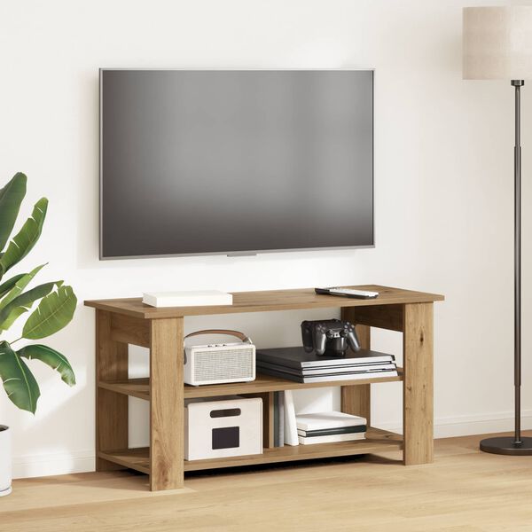 vidaXL TV-stativ Artisan Eik 100 x 40 x 50 cm