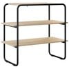 vidaXL Konsollbord Sonoma eik 60 x 41 x 75 cm Konstruert tre