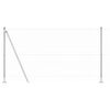 vidaXL Gjerdep&aring;le s&oslash;lv 50 x 1,2 m (50 mm mesh) St&aring;l
