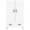 vidaXL Highboard hvit 69,5x31x115 cm konstruert tre