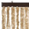 vidaXL Insektgardin beige 118x220 cm chenille