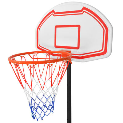 vidaXL Bærbart basketballkurvsett 250 cm