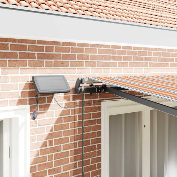 vidaXL Innvendbar Markise Flerfarget 350 x 250 cm stoff