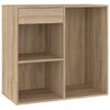 vidaXL Sminkeskap sonoma eik 80x40x75 cm konstruert tre