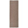 vidaXL Utend&oslash;rs flatvevd teppe 80x250 cm brun