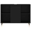 vidaXL Baderomsskap svart 80x33x60 cm konstruert tre