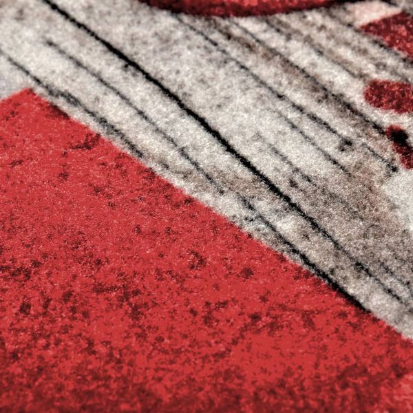 vidaXL Kj&oslash;kkenmatte vaskbar Tomato 45x150 cm