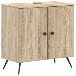vidaXL Baderomsvaskeskap BREDA Sonoma eik 59,5 x 31,5 x 59 cm