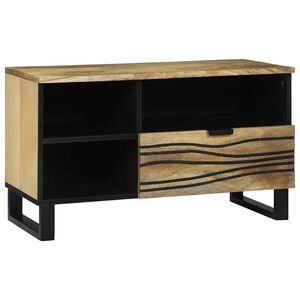 vidaXL TV Enheter 80 x 33 x 46 cm Brun Konstruert tre