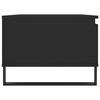 vidaXL Salongbord svart 90x50x36,5 cm konstruert tre