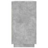vidaXL Skjenk betonggrå 80x34x75 cm konstruert tre