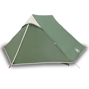 vidaXL Campingtelt 2 personer gr&oslash;nn vanntett