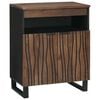 vidaXL Skap med skuff Brun 60 x 33 x 75 cm heltre mango
