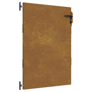 vidaXL Hageport 85x125 cm cortenst&aring;l