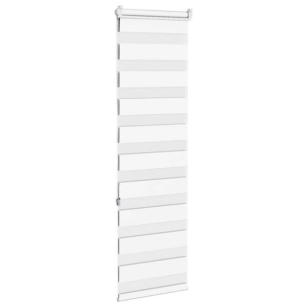 vidaXL Sebragardin hvit 45x150 cm stoff bredde 40,9 cm polyester