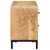 vidaXL TV-stativer med skuff Brun 110 x 30 x 46 cm Massiv mango tre