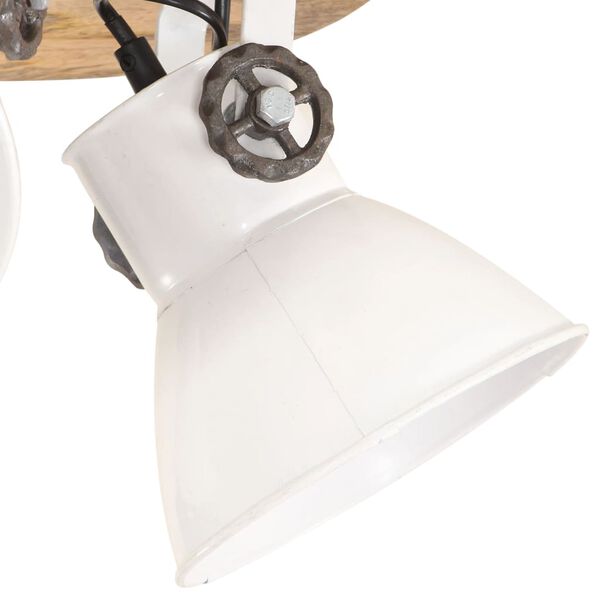 vidaXL Industriell taklampe 25 W hvit 42x27cm E27