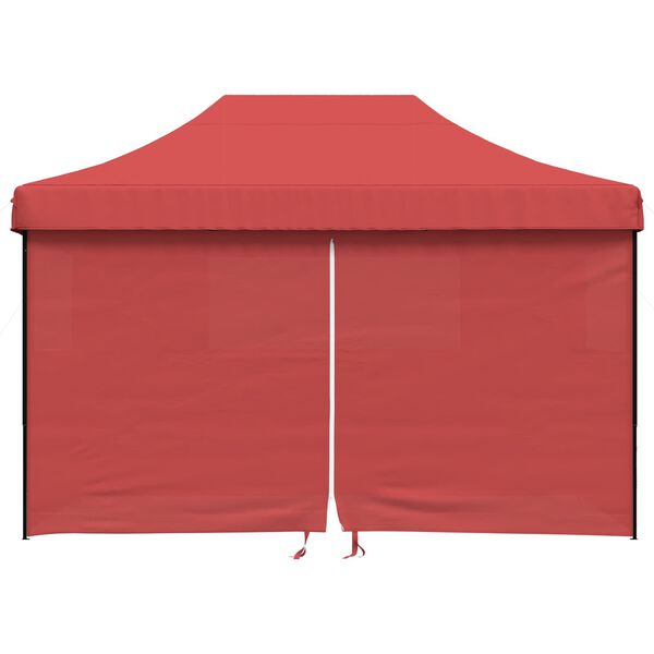 vidaXL Partytelt Burgunder 279 x 410 x 315 cm Oxford Stoff