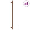 vidaXL Skaph&aring;ndtak 5 stk bronse 320 mm rustfritt st&aring;l
