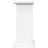 vidaXL Pidestall med oppbevaring hvit 31x30x60 cm konstruert tre