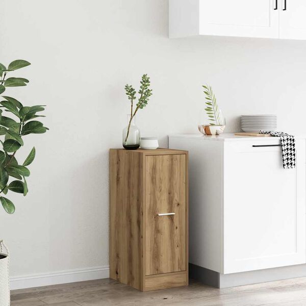 vidaXL Apotekskap artisan eik 30x41x77,5 cm konstruert tre