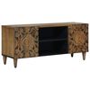 vidaXL TV-skap med lagring Brun 105 x 33,5 x 46 cm Massiv mango tre