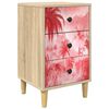 vidaXL Nattbordskap AACHEN Sonoma eik 36 x 33 x 60 cm Konstruert tre