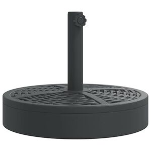 vidaXL Parasollfot for &Oslash;38 / 48 mm stenger 25 kg rund