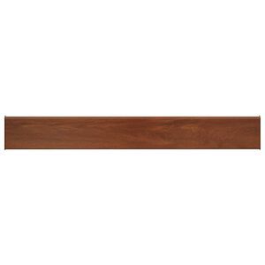 vidaXL Vinduskarmer Brunt tre 60 x 15 x 4,5 cm PVC