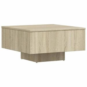 vidaXL Salongbord sonoma eik 60x60x31,5 cm konstruert tre