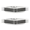 vidaXL Gastronormbeholdere 8 stk GN 1/2 20 mm rustfritt st&aring;l