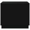 vidaXL Salongbord svart 51x50x44 cm konstruert tre