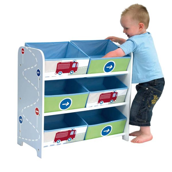 Worlds Apart Stativ lastebil og traktor 60x30x63 cm WORL230008