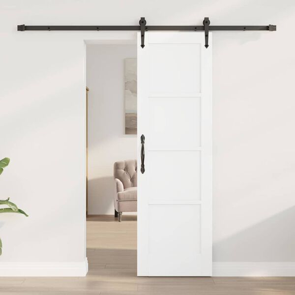 vidaXL Skyved&oslash;r ORKDAL Hvit 61 x 198,5 cm Massiv furu