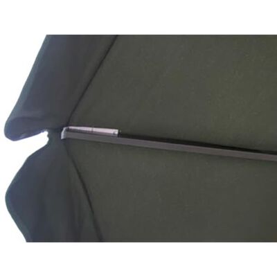 Grønn Samos Parasoll 500 cm aluminium