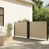 vidaXL Uttrekkbar sidemarkise 100x600 cm beige
