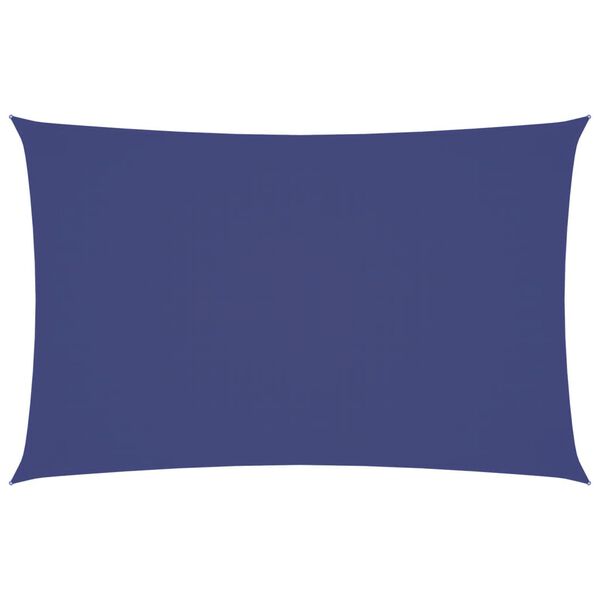 vidaXL Solseil oxfordstoff rektangulær 2x4,5 m blå