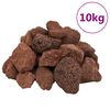 vidaXL Lavasteiner 10 kg r&oslash;d 5-8 cm
