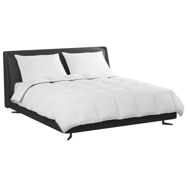 vidaXL Vinter Dynen med pute 3 pcs Hvit Dun Fjær