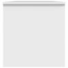 vidaXL Salongbord hvit 102x50x52,5 cm konstruert tre