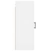 vidaXL Veggskap hvit 34,5x34x90 cm