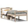 vidaXL Seniorseng med hodegavl 90x190 cm heltre furu