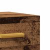 vidaXL Veggmontert nattbord gammelt tre 35x35x20 cm