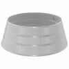 vidaXL Julekjole Kjegleformet S&oslash;lv &Oslash; 73 x 25,5 cm Plast