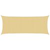 vidaXL Solseil sand 5x2 m 100% polyester oxford