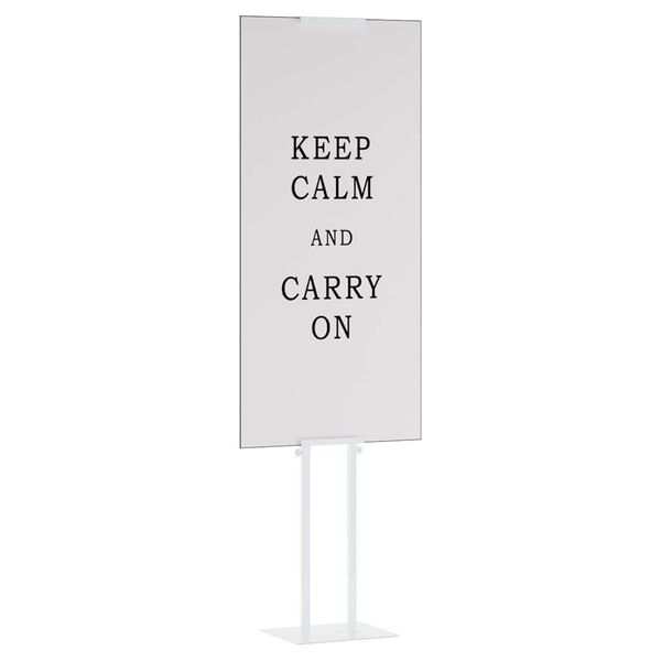 vidaXL Messe Utstillinger Hvit 30 x 23,5 x 210 cm St&aring;l