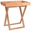 vidaXL Sammenleggbart brettbord 52x36x56,5 cm heltre valn&oslash;tt