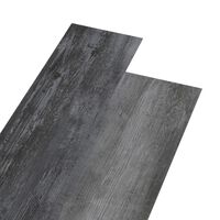vidaXL Ikke-klebende PVC-gulvplanker 4,46 m² 3 mm skinnende grå